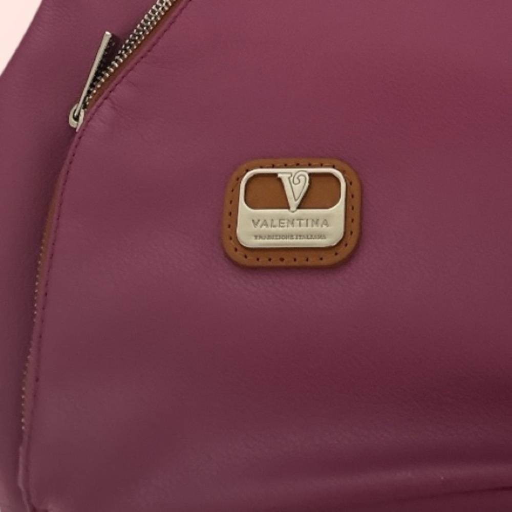 Valentina Pink Crossbody multi packets Shoulder Bag. Medium Size. New - Picture 2 of 4
